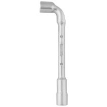 Clé à pipe débouchée 8mm 6/12 pans chrome vanadium - INVENTIV